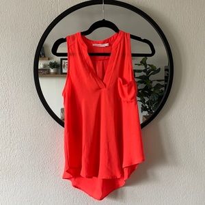 LUSH Coral Blouse